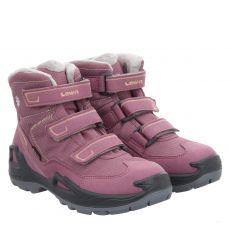  Lowa, Milo Gtx Mid, High-Tech-Winterstiefel in rosa für Kinder