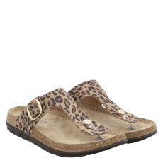  Rohde, Trovo, Textil-Hausschuh in beige für Damen
