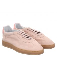  Soldini, Rot, Veloursleder-Sneaker in rosa für Damen