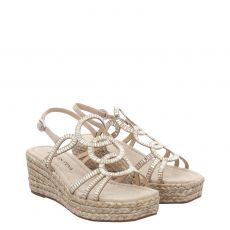  Alma En Pena Sonstige-Sandalette in beige für Damen