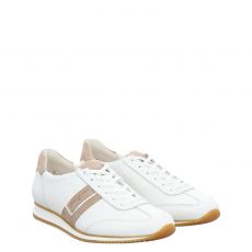  Paul Green Glattleder-Halbschuh in weiß für Damen