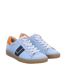  Paul Green, 0077-5464-167/pauls, Glattleder-Sneaker in blau für Damen