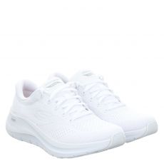  Skechers, Arch Fit, Textil-Sneaker in weiß für Damen