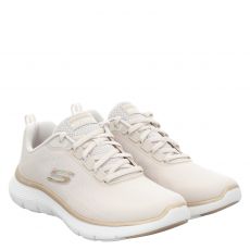  Skechers, Flex Appeal, Textil-Sneaker in beige für Damen