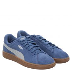  Puma, Smash 3.0, Veloursleder-Sneaker in blau für Herren