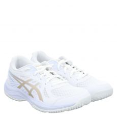  Asics, Upcourt 6 Gs, Sportschuh in weiß für Kinder