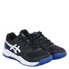  Asics, Gel-dedicate 8 Gs, Synthetik-Sportschuh in schwarz für Kinder