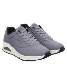  Skechers, Uno Stand On Air, Synthetik-Halbschuh in grau für Herren
