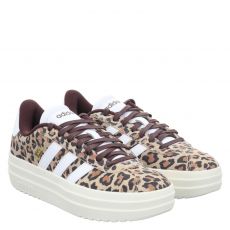  Adidas, Vl Court Bold, Veloursleder-Sneaker in beige für Damen