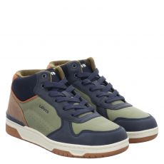  Levis Kids, Dereck Mid, Synthetik-Sneaker in grün für Kinder