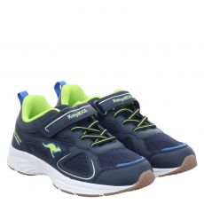  Kangaroos, K-ni Roug Ev, Synthetik-Sportschuh in blau für Kinder