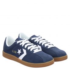  Converse, Classic Trainer, Veloursleder-Sneaker in blau für Herren
