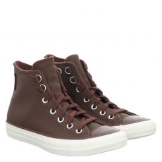  Converse, Ctas Leather, Glattleder-Sneaker in braun für Damen