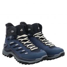  Lowa, Innovo Gtx Mid Ws, Textil-Wanderschuh in blau für Damen