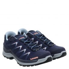 Lowa, Innox Pro Gtx Lo Ws, Textil-Wanderschuh in blau für Damen