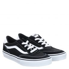  Vans, Brooklyn Ls Suede, Veloursleder-Sneaker in schwarz für Kinder