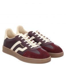  Gant, Cuzima, Glattleder-Sneaker in bordeaux für Damen
