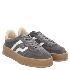  Gant, Cuzmani, Veloursleder-Sneaker in grau für Damen
