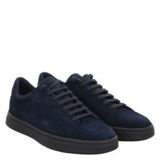  Ecco, Baltmoore A, Veloursleder-Sneaker in blau für Herren