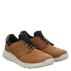  Jomos, Menora, Veloursleder-Halbschuh in braun für Herren