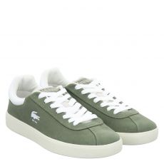  Lacoste, Baseshot 225 1 Sma, Veloursleder-Sneaker in grün für Herren