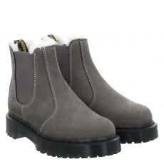  Dr.Martens, 2976 Bex Fl, Veloursleder-Chelsea in grau für Damen