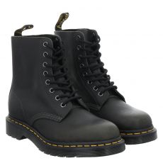  Dr.Martens, 1460 Pascal, Glattleder-Schnürstiefel in grün für Damen