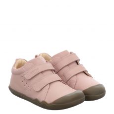  Geox, B Steppieup A - Nappa, Glattleder-Lauflernschuh in rosé für Kinder