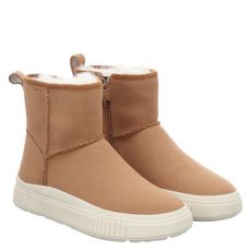  Geox, J Laquinny A, Synthetik-Winterstiefel in braun für Kinder