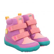  Affenzahn, Winterstiefel Eule Vegan Comfy, Textil-Lauflernschuh in mehrfarbig für Kinder