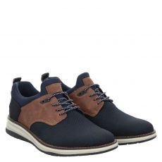  Rieker Kunstleder-Sneaker in blau für Herren