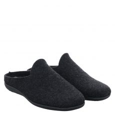  Hermetic Hausschuh in schwarz für Herren