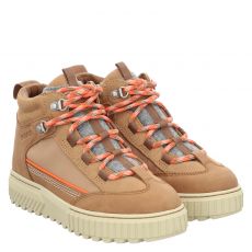  Sorel, Ona Ave Peak Boot, Glattleder-Sneaker in braun für Damen