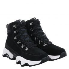  Sorel, Kintec Impact Conquest Plus, Veloursleder-Schnürstiefel in schwarz für Damen
