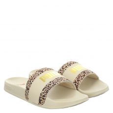  Puma, Leadcat 2.0 Animal Flair, Synthetik-Sandale in beige für Kinder