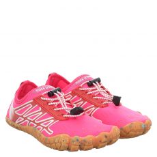  Rockspring, Rot, Textil-Halbschuh in pink für Kinder
