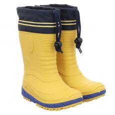  Vista Gummi (synth.)-Regenstiefel in gelb für Kinder