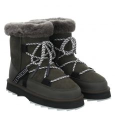  Emu, Blurred, Nubukleder-Chelsea in olive für Damen