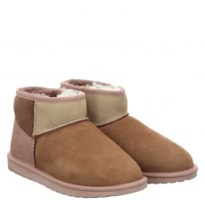  Emu, Stinger Micro Patchwork, Veloursleder-Winterboots in braun für Damen