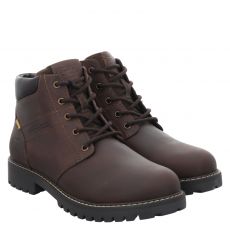  Camel Active Fettleder-Schnürstiefel in braun für Herren