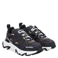  Karl Lagerfeld, Blaze Strike Denim Mix, Textil-Sneaker in blau für Damen