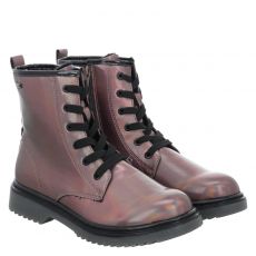  Indigo Synthetik-Winterstiefel in silber für Kinder