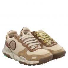  Satorisan, Chacrona Premium, Veloursleder-Sneaker in beige für Damen