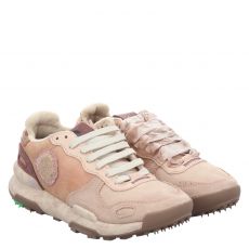  Satorisan, Chacrona Premium, Veloursleder-Sneaker in rosa für Damen