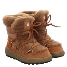  Bogner Schuhe, Chamonix S 10 A, Glattleder-Winterboots in braun für Damen