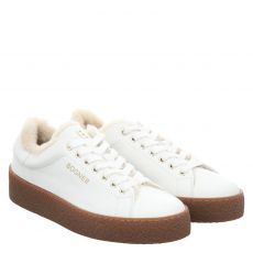  Bogner Schuhe, Lucerne 3 D, Glattleder-Sneaker in weiß für Damen
