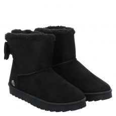  Dockers Textil-Winterstiefel in schwarz für Kinder