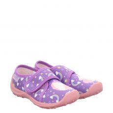 Fischer, Boogy, Textil-Hausschuh in lila für Kinder