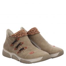  Rieker, Hwk Damen Stiefel, Stiefeletten & Boots in beige für