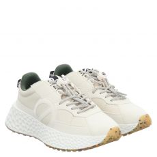  Noname, Carter Runner, Kunstleder-Sneaker in offwhite für Damen